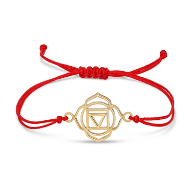 Root chakra cord bracelet _ muladhara