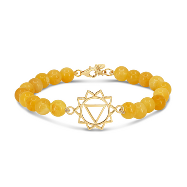 Solar plexus chakra bracelet _ manipura