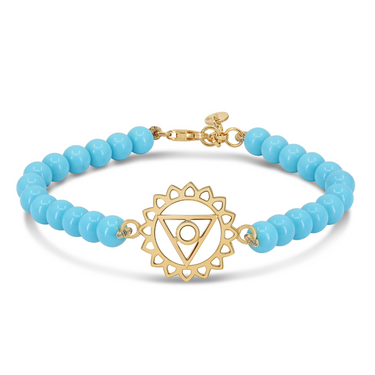 Throat chakra bracelet _ vishuddha
