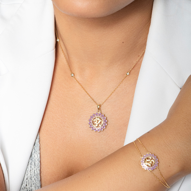Crown chakra bracelet _ sahasrara