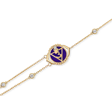 Third eye chakra bracelet _ ajna